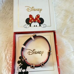 Disney Black and Gold Minnie Mouse Bracelet